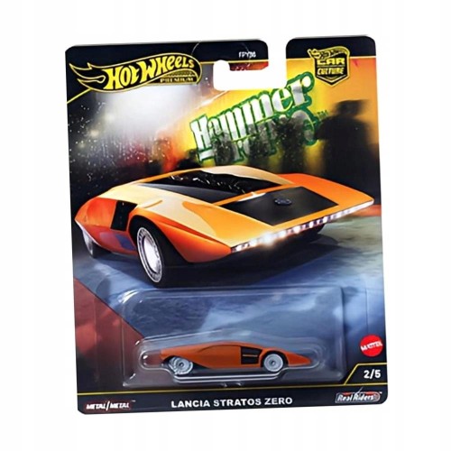 Hot Wheels Kultowe auto Lancia Stratos Zero HRV77