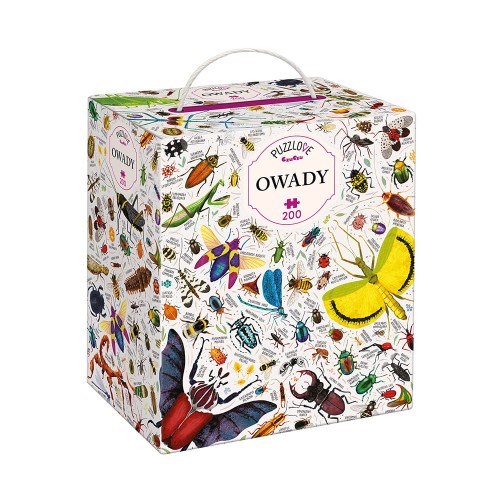Puzzlove CzuCzu Owady 200 el. +7lat  puzzle rodzinne