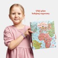 CzuCzu Puzzle odkrywcy Mapa świata +7lat
