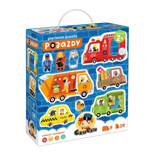 CzuCzu Pierwsze puzzle Pojazdy +2latka