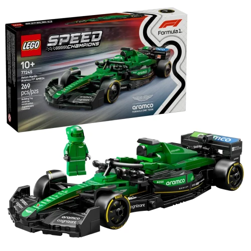 Lego SPEED CHAMPIONS 77245 Bolid F1® Aston Martin Aramco AMR24 +10lat