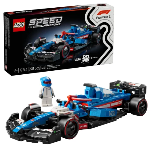 Lego SPEED CHAMPIONS 77246 Bolid F1® Visa Cash App RB VCARB 01 +10lat