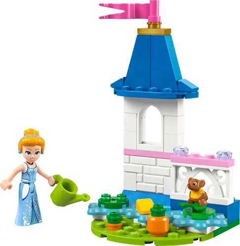 LEGO DISNEY PRINCESS 30695 Miniaturowy zamek Kopciuszka z ogrodem +6lat