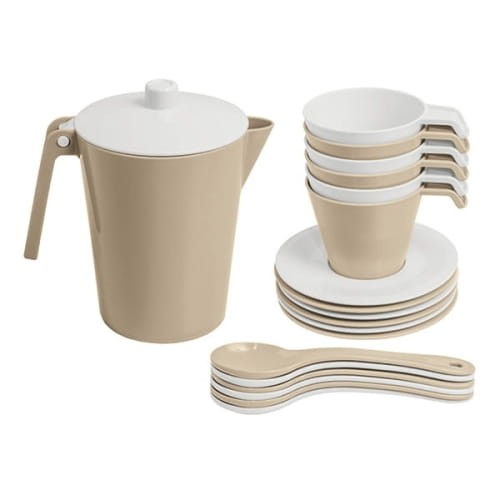 WADER Biszkoptowa Chmurka Serwis kawowy 19el