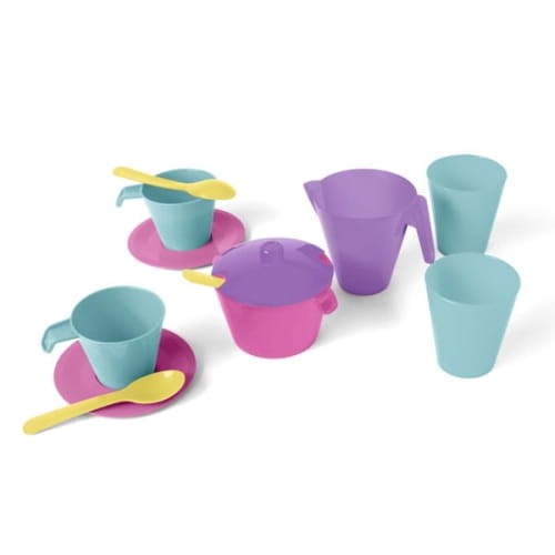 WADER Zestaw naczyń 12el różowy