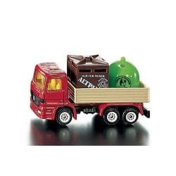 Ciężarówka z pojemnikami na odpady S0828 Siku 08 autka dla dzieci