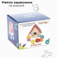 Drewniany sorter kształtów My little bird, zabawka edukacyjna, Le Toy Van