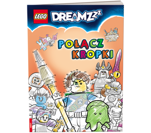 AMEET Lego DREAMZzz™. Połącz kropki KSIĄŻECZKA LEGO +5lat