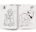 AMEET Lego Jurassic World™. Kolorowanka z Naklejkami KSIĄŻECZKA LEGO +3lat