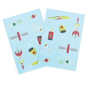 Rex London Tatuaże zmywalne dla dzieci, Era Kosmic