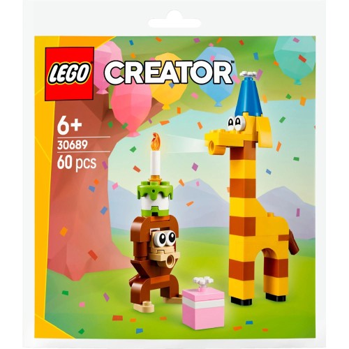 Lego CREATOR 30689 Urodzinowe zwierzaki +6lat