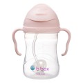b.box Bidon ze słomką 240 ml, różowy