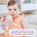 b.box Bidon ze słomką 240 ml, różowy