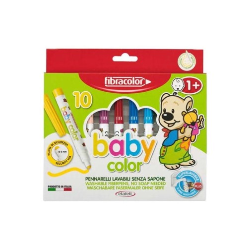 FIBRACOLOR Mazaki Babycolor od 1 roku 10 kolorów