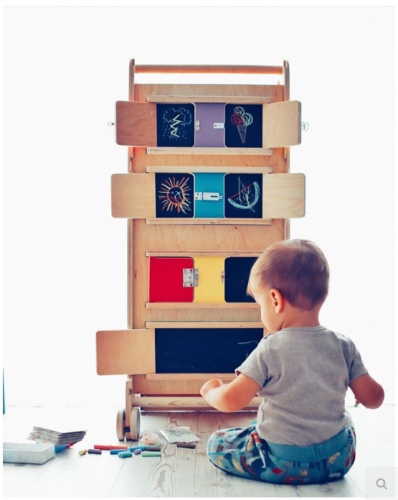 Leea Toys - Tablica z zamkami manipulacyjna