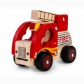 Daffi Drewniane Auto - straż pożarna