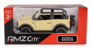 RMZ 5 Ford Bronco Badlands 2023 - Open Top (With Hologram) ivory white Daffi 