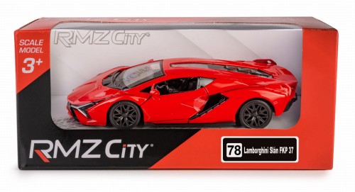 Daffi Lamborghini Sian (With Hologram)-Czerwony
