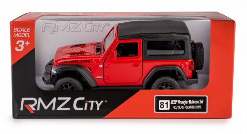 Daffi Jeep Wrangler Rubicon 2021 - Soft Top - Czerwony