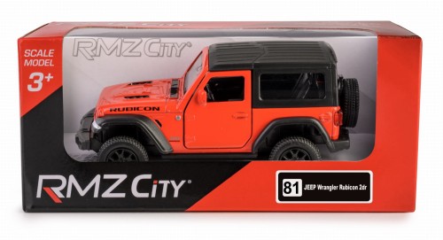 Daffi Jeep Wrangler Rubicon 2021 - Hard Top (With Hologram)- Czerwony