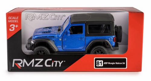 Daffi  Jeep Wrangler Rubicon 2021 - Hard Top (With Hologram)- Niebieski