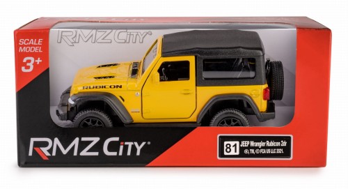 Daffi Jeep Wrangler Rubicon 2021 - Soft Top - Żółty