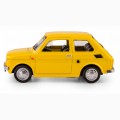 Daffi Kolekcja Polska Motoryzacja FIAT 126P / żółty