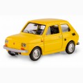 Daffi Kolekcja Polska Motoryzacja FIAT 126P / żółty