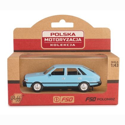 Daffi Kolekcja Polska Motoryzacja FSO POLONEZ niebieski