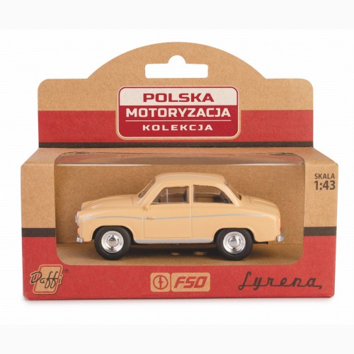 Daffi Kolekcja Polska Motoryzacja Syrena 104 / beżowy