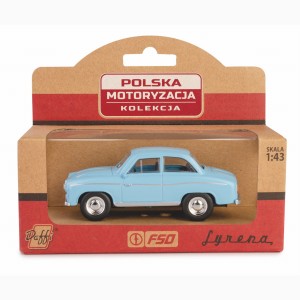 Kolekcja Polska Motoryzacja Syrena 104 / niebieski Daffi 