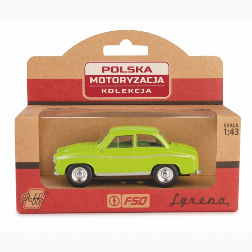 Daffi Kolekcja Polska Motoryzacja Syrena 104 / zielony