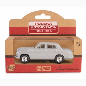 Kolekcja Polska Motoryzacja Warszawa 223 / popielaty Daffi 