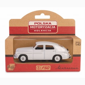 Kolekcja Polska Motoryzacja Warszawa M20 biały Daffi 