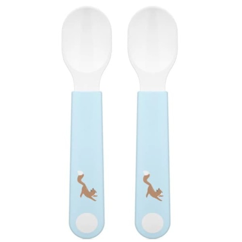 Mepal & Little Dutch Zestaw łyżeczek treningowych 2 szt. Forest Friends