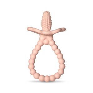 RazBaby Gryzak silikonowy Soczysta Malina Plus różowy