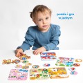 CzuCzu Puzzle Pojazdy małe i duże +2latka