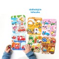 CzuCzu Puzzle Pojazdy małe i duże +2latka