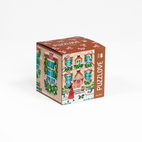 Puzzlove CzuCzu Zimowy spacer 150el  puzzle rodzinne