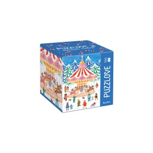 Puzzlove CzuCzu Zimowa radość 150el  puzzle rodzinne