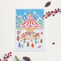 Puzzlove CzuCzu Zimowa radość 150el  puzzle rodzinne