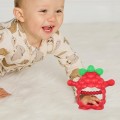 RaZbaby Gryzak silikonowy Razberry Grip czerwony
