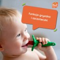 RaZbaby Szczoteczka silikonowa na ząbkowanie Razberry