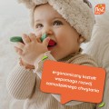 RaZbaby Szczoteczka silikonowa na ząbkowanie Razberry
