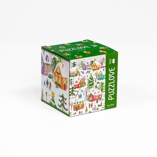 Puzzlove CzuCzu Zimowe spotkania 150el puzzle rodzinne