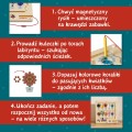 TOPBRIGHT Labirynt magnetyczny Pracowita Pszczółka  +3latka