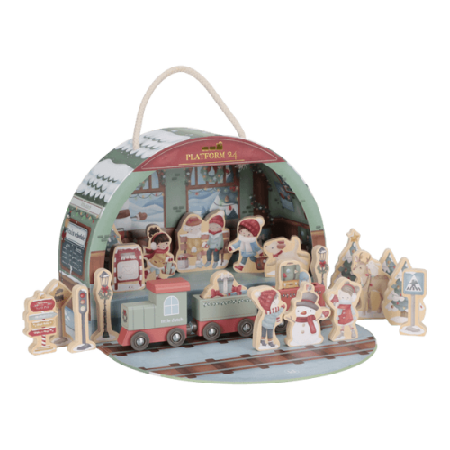 Little Dutch Kalendarz adwentowy w walizeczce FSC X-MAS