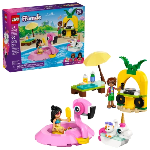 LEGO® FRIENDS 42658 Impreza na basenie z jednorożc