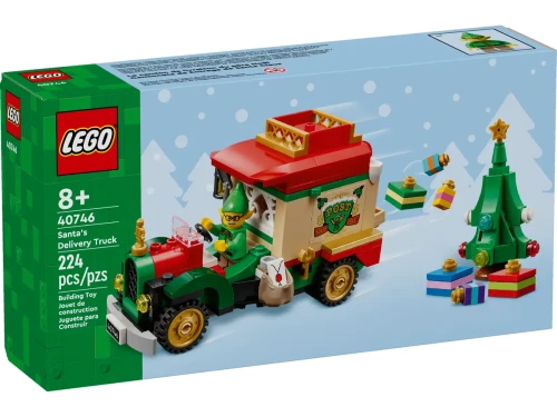 LEGO  ICONIC 40746 Ciężarówka świętego mikołaja