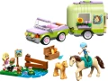 LEGO® FRIENDS 42695 Przyczepa z koniem i źrebaczkiem